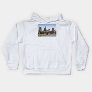 London Cityscape Blackfriars Bridge England Kids Hoodie